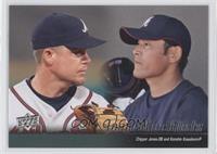 Chipper Jones, Kenshin Kawakami (Atlanta Braves Team Checklist)