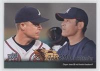 Chipper Jones, Kenshin Kawakami (Atlanta Braves Team Checklist)