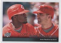 Brandon Phillips, Joey Votto (Cincinnati Reds Team Checklist)