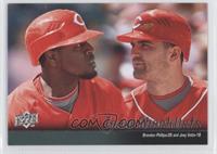 Brandon Phillips, Joey Votto (Cincinnati Reds Team Checklist)