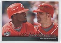 Brandon Phillips, Joey Votto (Cincinnati Reds Team Checklist)