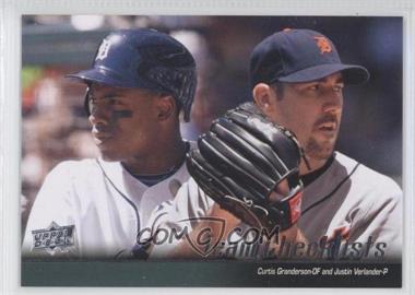 2010 Upper Deck - [Base] #580 - Curtis Granderson, Justin Verlander (Detroit Tigers Team Checklist)