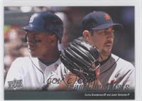 Curtis Granderson, Justin Verlander (Detroit Tigers Team Checklist)