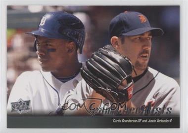 2010 Upper Deck - [Base] #580 - Curtis Granderson, Justin Verlander (Detroit Tigers Team Checklist)