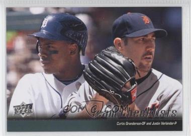 2010 Upper Deck - [Base] #580 - Curtis Granderson, Justin Verlander (Detroit Tigers Team Checklist)