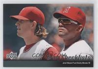 Jered Weaver, Kendry Morales (Los Angeles Angels of Anaheim Team Checklist)