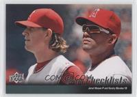 Jered Weaver, Kendry Morales (Los Angeles Angels of Anaheim Team Checklist)