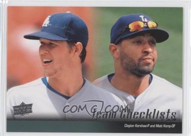 2010 Upper Deck - [Base] #585 - Clayton Kershaw, Matt Kemp (Los Angeles Dodgers Team Checklist)