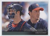 Joe Mauer, Joe Nathan (Minnesota Twins Team Checklist)