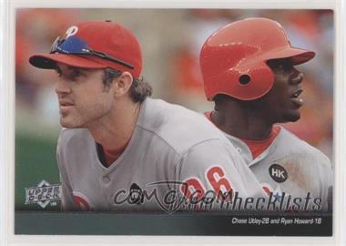 2010 Upper Deck - [Base] #591 - Chase Utley, Ryan Howard (Philadelphia Phillies Team Checklist) [EX to NM]