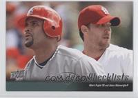 Albert Pujols, Adam Wainwright (St. Louis Cardinals Team Checklist)