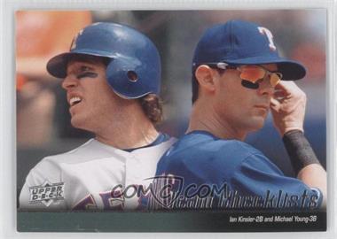 2010 Upper Deck - [Base] #598 - Ian Kinsler, Michael Young (Texas Rangers Team Checklist)