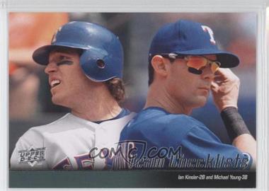 2010 Upper Deck - [Base] #598 - Ian Kinsler, Michael Young (Texas Rangers Team Checklist)