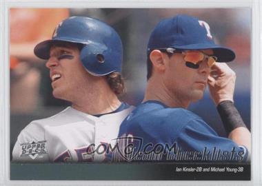 2010 Upper Deck - [Base] #598 - Ian Kinsler, Michael Young (Texas Rangers Team Checklist)