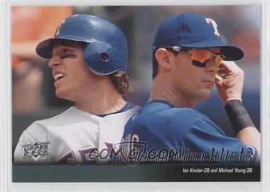 2010 Upper Deck - [Base] #598 - Ian Kinsler, Michael Young (Texas Rangers Team Checklist)