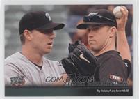 Roy Halladay, Aaron Hill (Toronto Blue Jays Team Checklist)