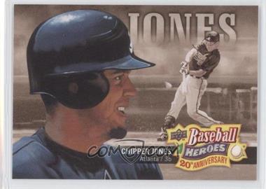 2010 Upper Deck - Baseball Heroes 20th Anniversary Art #BHA-10 - Chipper Jones