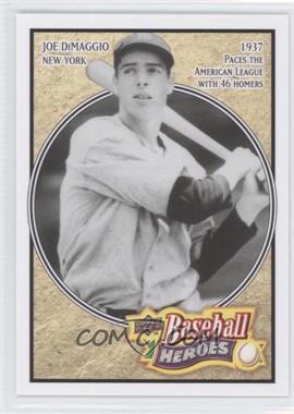 2010 Upper Deck - Baseball Heroes Joe Dimaggio #BH-1 - Joe DiMaggio