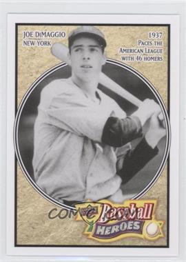 2010 Upper Deck - Baseball Heroes Joe Dimaggio #BH-1 - Joe DiMaggio