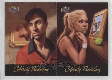 2010 Upper Deck - Celebrity Predictors #CP-12/11 - Enrique Iglesias, Anna Kournikova [EX to NM]