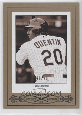 2010 Upper Deck - Portraits - Gold #SE-18 - Carlos Quentin /99