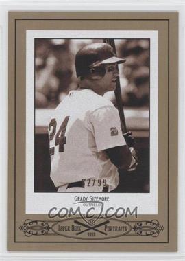 2010 Upper Deck - Portraits - Gold #SE-24 - Grady Sizemore /99