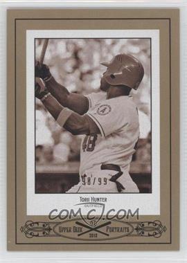 2010 Upper Deck - Portraits - Gold #SE-40 - Torii Hunter /99