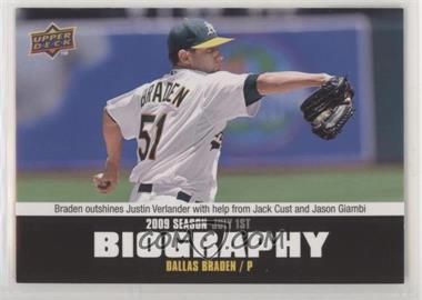 2010 Upper Deck - Season Biography #SB-106 - Dallas Braden