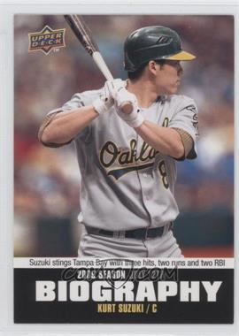 2010 Upper Deck - Season Biography #SB-117 - Kurt Suzuki