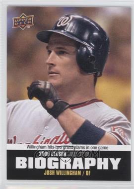 2010 Upper Deck - Season Biography #SB-132 - Josh Willingham