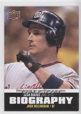 2010 Upper Deck - Season Biography #SB-132 - Josh Willingham