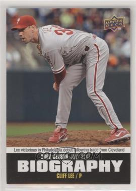 2010 Upper Deck - Season Biography #SB-134 - Cliff Lee