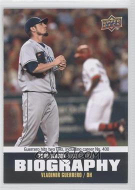 2010 Upper Deck - Season Biography #SB-145 - Vladimir Guerrero