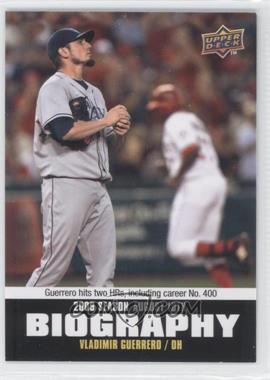 2010 Upper Deck - Season Biography #SB-145 - Vladimir Guerrero