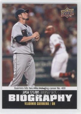 2010 Upper Deck - Season Biography #SB-145 - Vladimir Guerrero