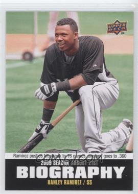 2010 Upper Deck - Season Biography #SB-155 - Hanley Ramirez