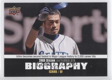 2010 Upper Deck - Season Biography #SB-172 - Ichiro Suzuki