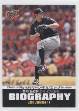 2010 Upper Deck - Season Biography #SB-185 - Josh Johnson