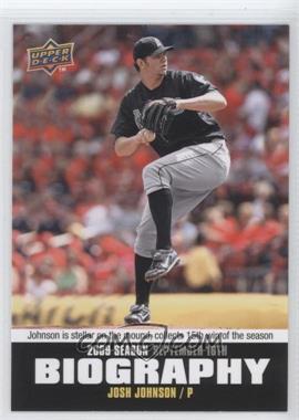 2010 Upper Deck - Season Biography #SB-185 - Josh Johnson