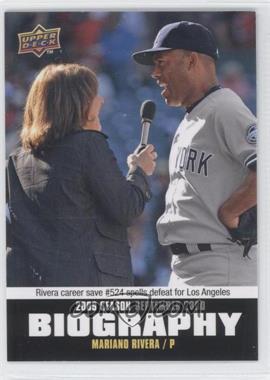 2010 Upper Deck - Season Biography #SB-190 - Mariano Rivera