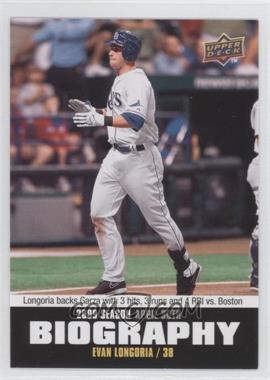 2010 Upper Deck - Season Biography #SB-29 - Evan Longoria