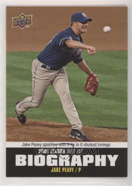 2010 Upper Deck - Season Biography #SB-31 - Jake Peavy