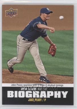 2010 Upper Deck - Season Biography #SB-31 - Jake Peavy