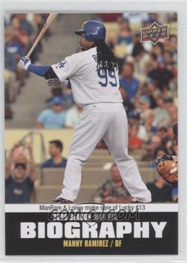 2010 Upper Deck - Season Biography #SB-36 - Manny Ramirez