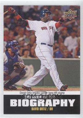 2010 Upper Deck - Season Biography #SB-53 - David Ortiz