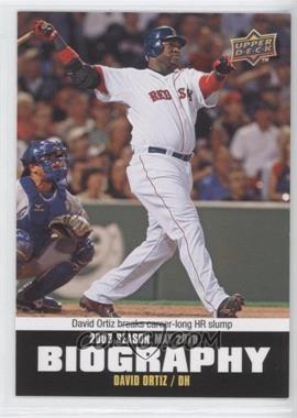 2010 Upper Deck - Season Biography #SB-53 - David Ortiz