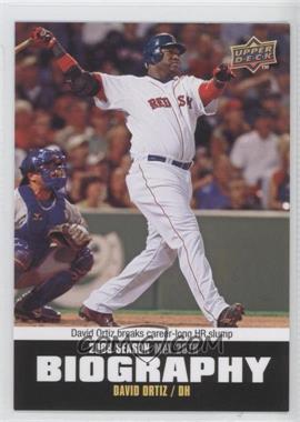 2010 Upper Deck - Season Biography #SB-53 - David Ortiz