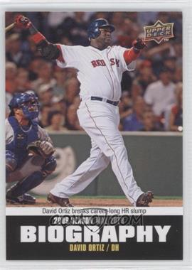 2010 Upper Deck - Season Biography #SB-53 - David Ortiz