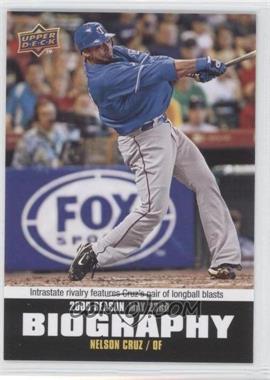 2010 Upper Deck - Season Biography #SB-57 - Nelson Cruz