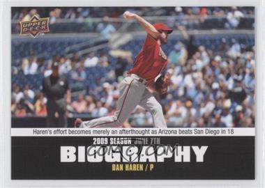 2010 Upper Deck - Season Biography #SB-75 - Dan Haren